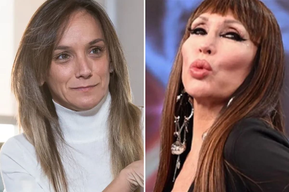 Malena Galmarini y Moria Casán