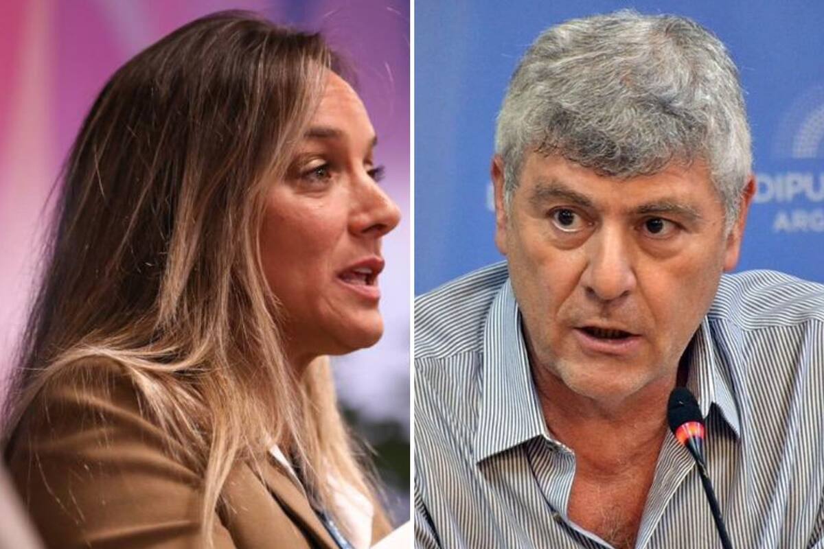 Malena Galmarini y Ricardo Buryaile