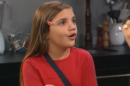 Malena Luchetti fue Micaela Iraola en La niñera (Captura video)