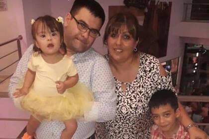 Malena y su familia