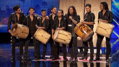 Malevo, en su presentación en America's Got Talent 2016, donde llegó hasta las semifinales