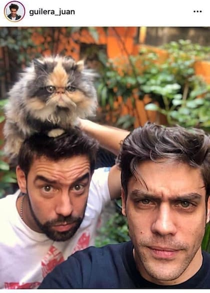 Malibu junto a Agustín "Cachete" Sierra y Juan Guilera