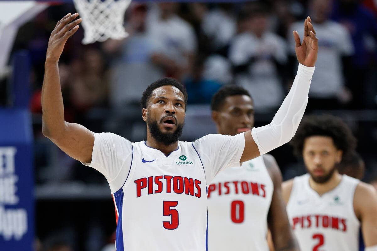 Malik Beasley, de Detroit Pistons, está bajo investigación y acumula deuda por más de 8 millones de dólares (AP Foto/Duane Burleson)