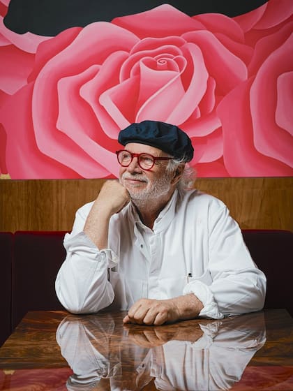 Mallmann, en su restaurante en Nueva York