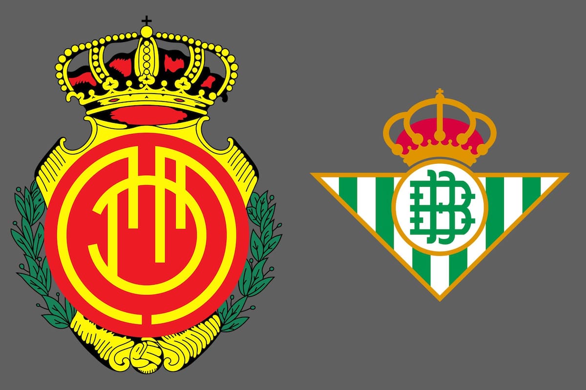 Mallorca y Real Betis disputaron uno de los encuentros de la jornada del fútbol español