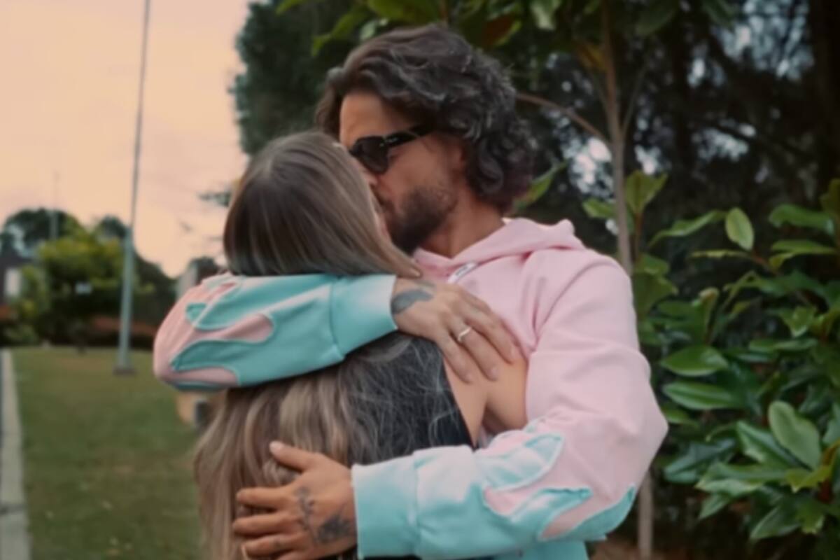 Maluma anunció que espera un bebé con su novia Susana Gómez (Foto: Captura de video)