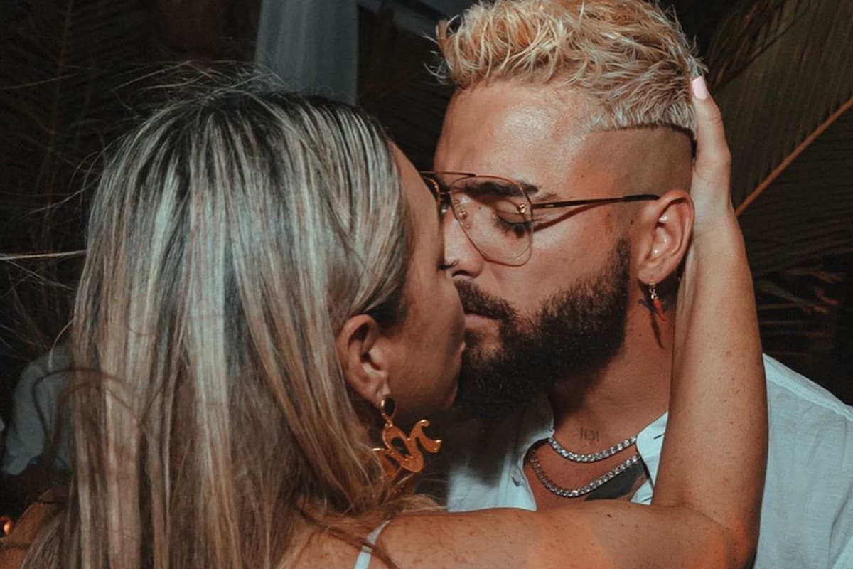 Maluma compartió la criticada foto en su perfil de Instagram luego del festejo por su cumpleños