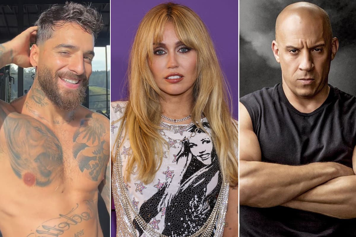 Maluma, Miley Cyrus y Vin Diesel, tres famosos que se cambiaron sus verdaderos nombres por diferentes razones