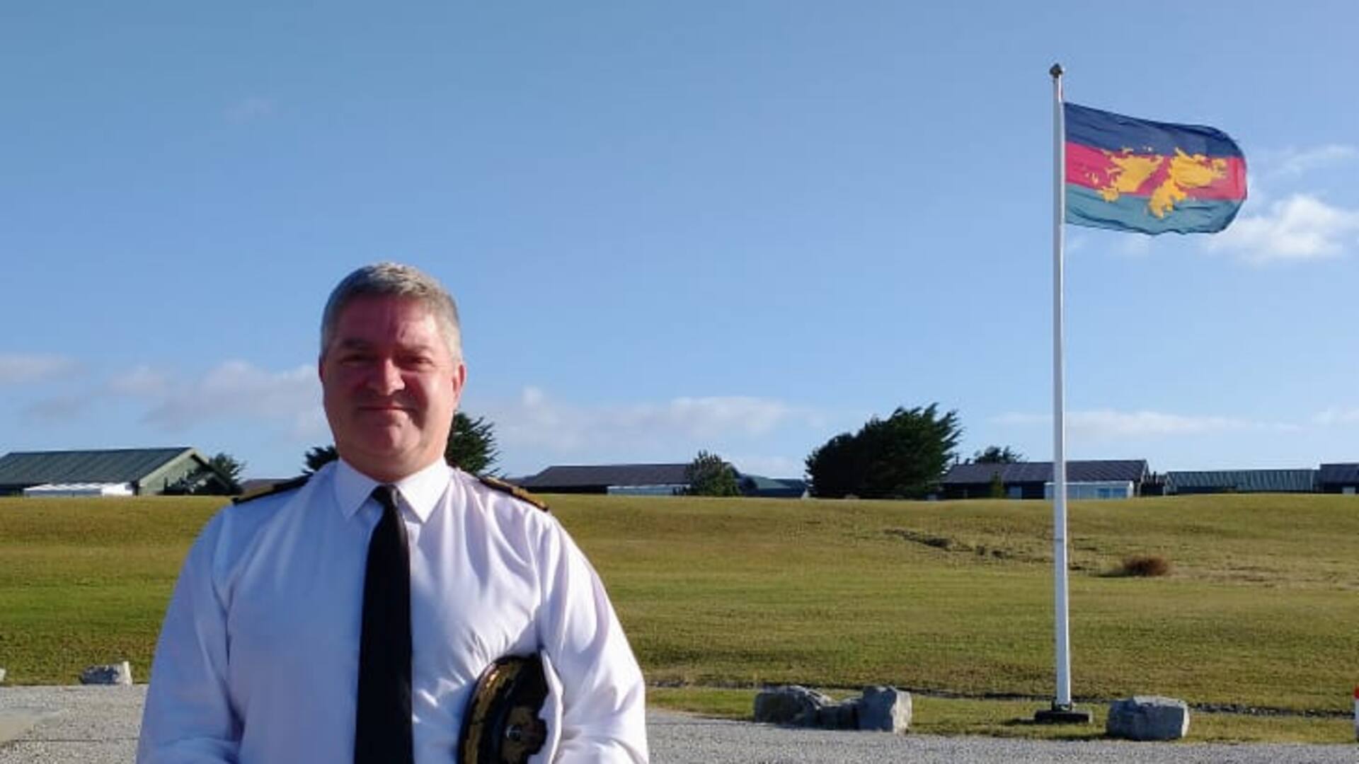 Malvinas: Jonathan Lett, comandante de las Fuerzas Británicas en las Islas del Atlántico Sur