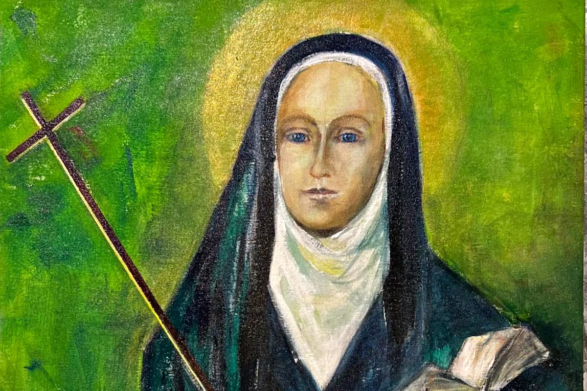 Mama Antula, retratada por Mariana Isenberg de Hornos