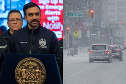 Mamdani declara el estado de emergencia en la ciudad de Nueva York y está cortado el tránsito vehicular hasta mediodía de este lunes