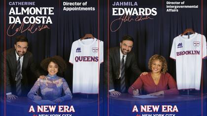 Mamdani presentó a sus nuevas funcionarias (