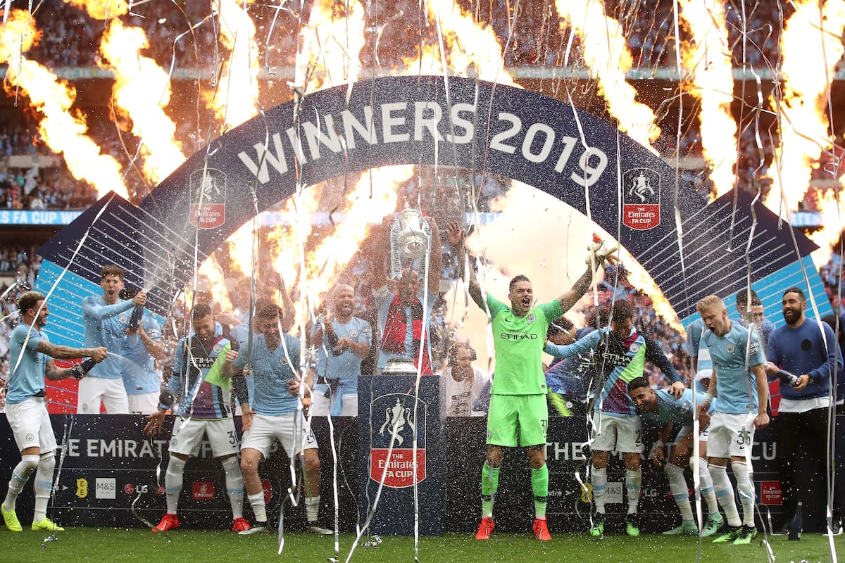 Manchester City, campeón de la FA Cup en Wembley.