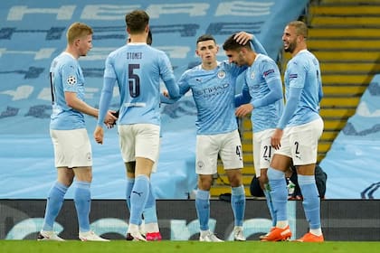 Manchester City frente al Olympiacos