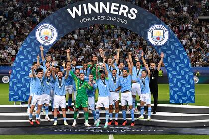 Manchester City se coronó campeón de la Supercopa de Europa tras derrotar a Sevilla por penales