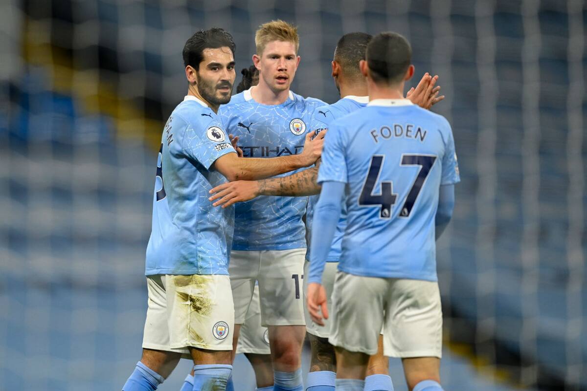 Manchester City tendría al menos siete contagiados de Covid-19 entre staff y jugadores