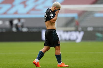 El Kun Agúero, afectado por las lesiones en el Manchester City