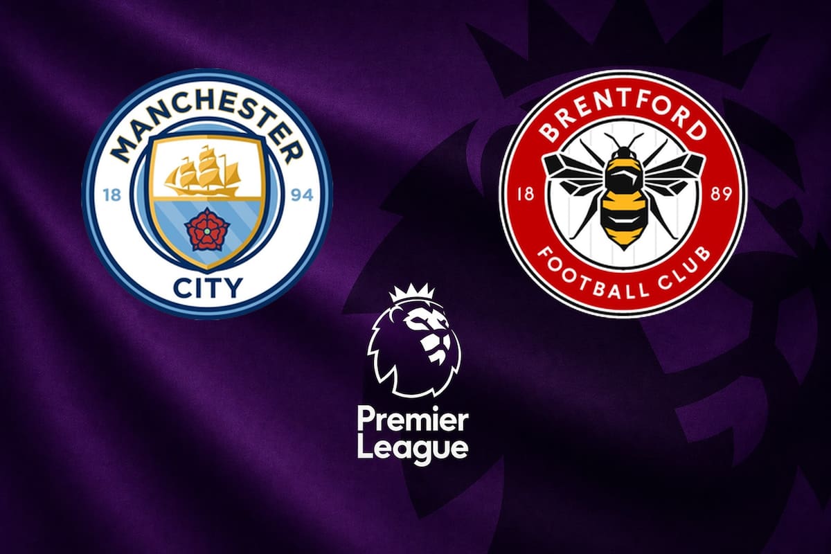 Manchester City y Brentford disputaron uno de los encuentros de la jornada del fútbol inglés