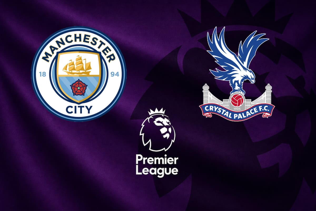 Manchester City y Crystal Palace disputaron uno de los encuentros de la jornada del fútbol inglés