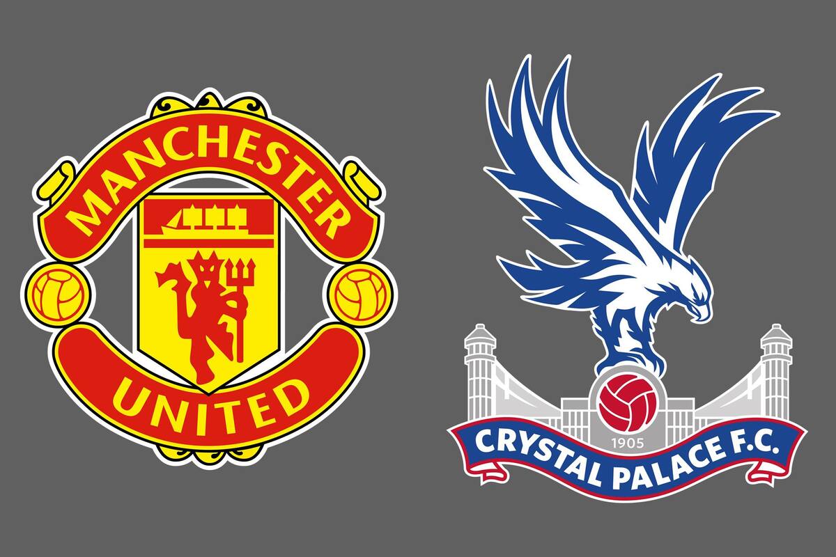 Manchester United y Crystal Palace disputaron uno de los encuentros de la jornada del fútbol inglés