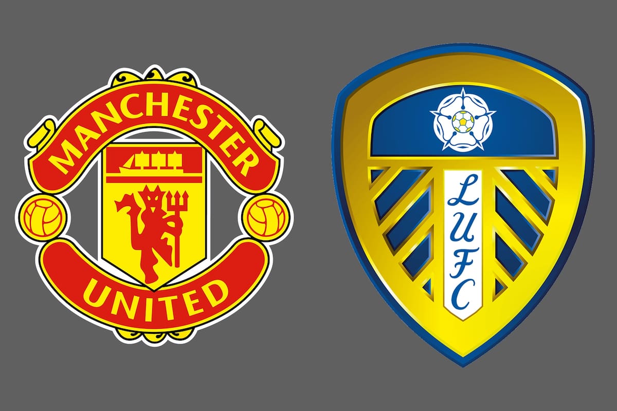 Manchester United y Leeds United disputaron uno de los encuentros de la jornada del fútbol inglés