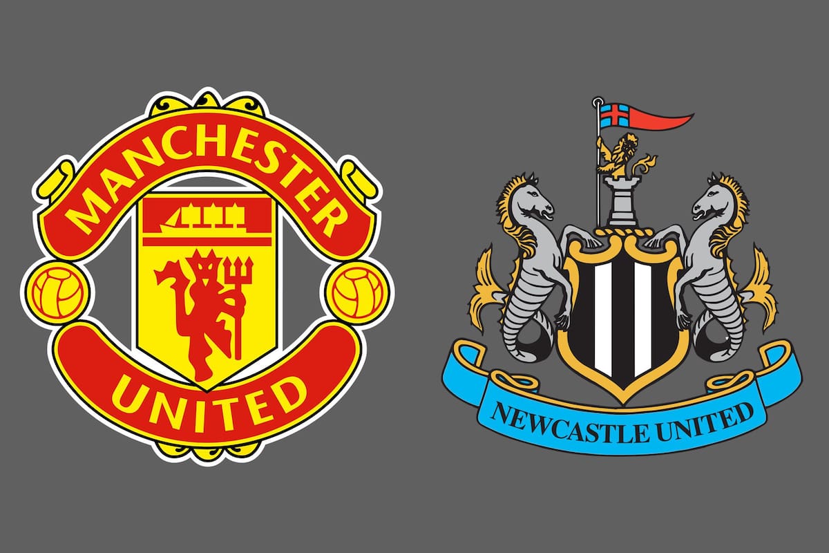 Manchester United y Newcastle United disputaron uno de los encuentros de la jornada del fútbol inglés