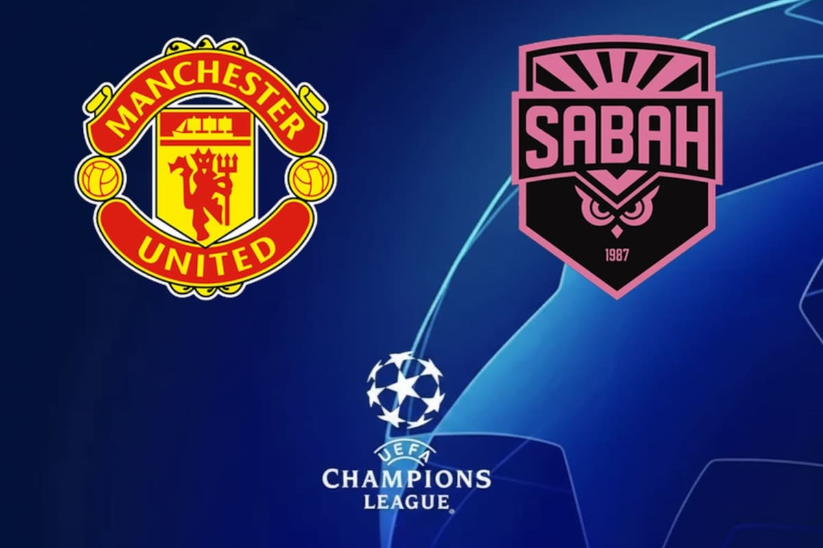 Manchester United y Sabah disputaron uno de los encuentros de la jornada de la Champions League