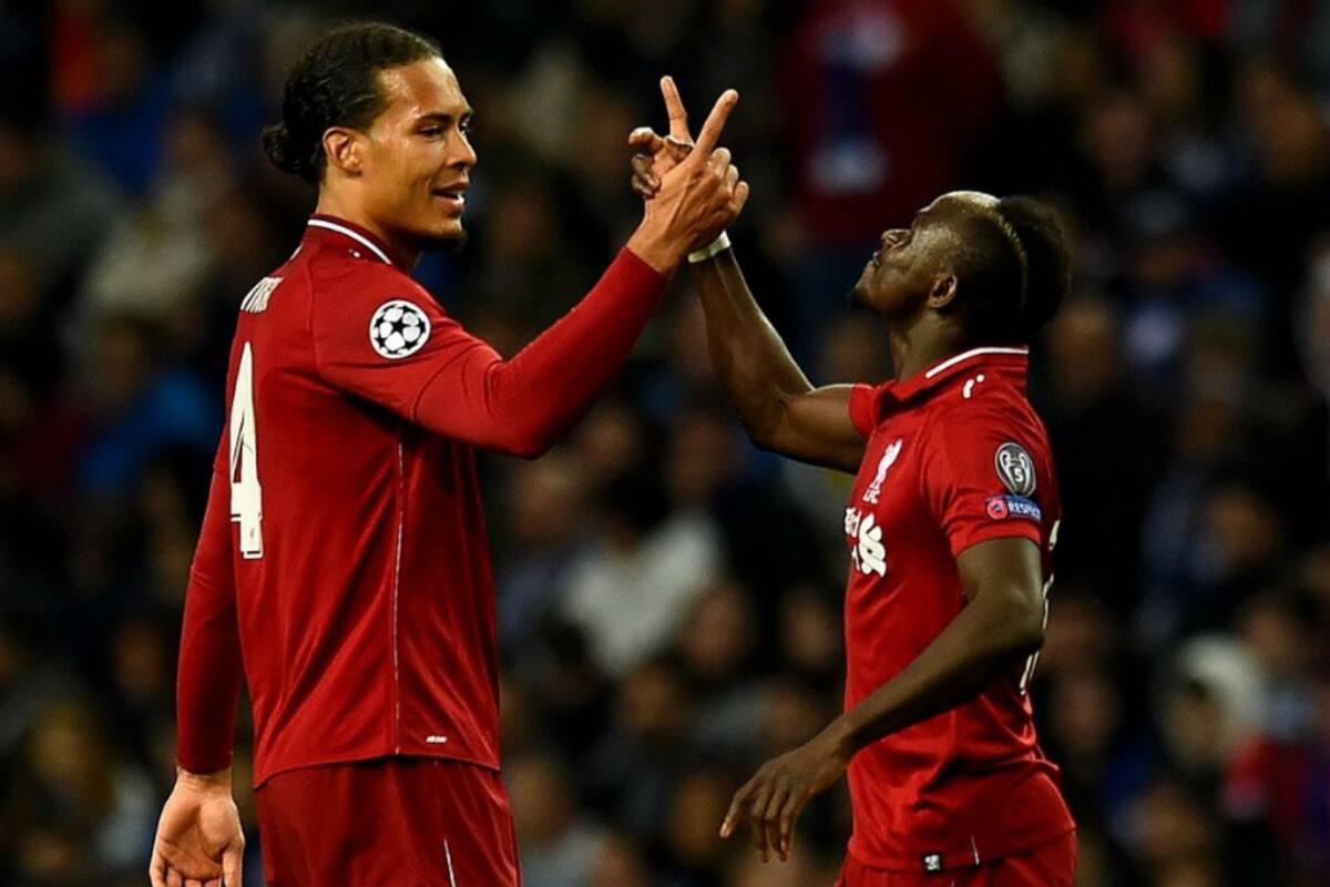 Mané festeja el 1 a 0 parcial que lo deposita en semifinales
