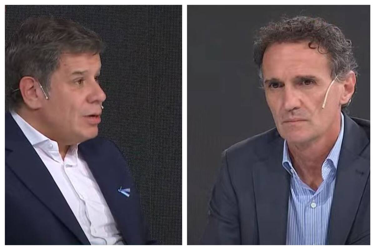 Manes se cruzó con Gabriel Katopodis.