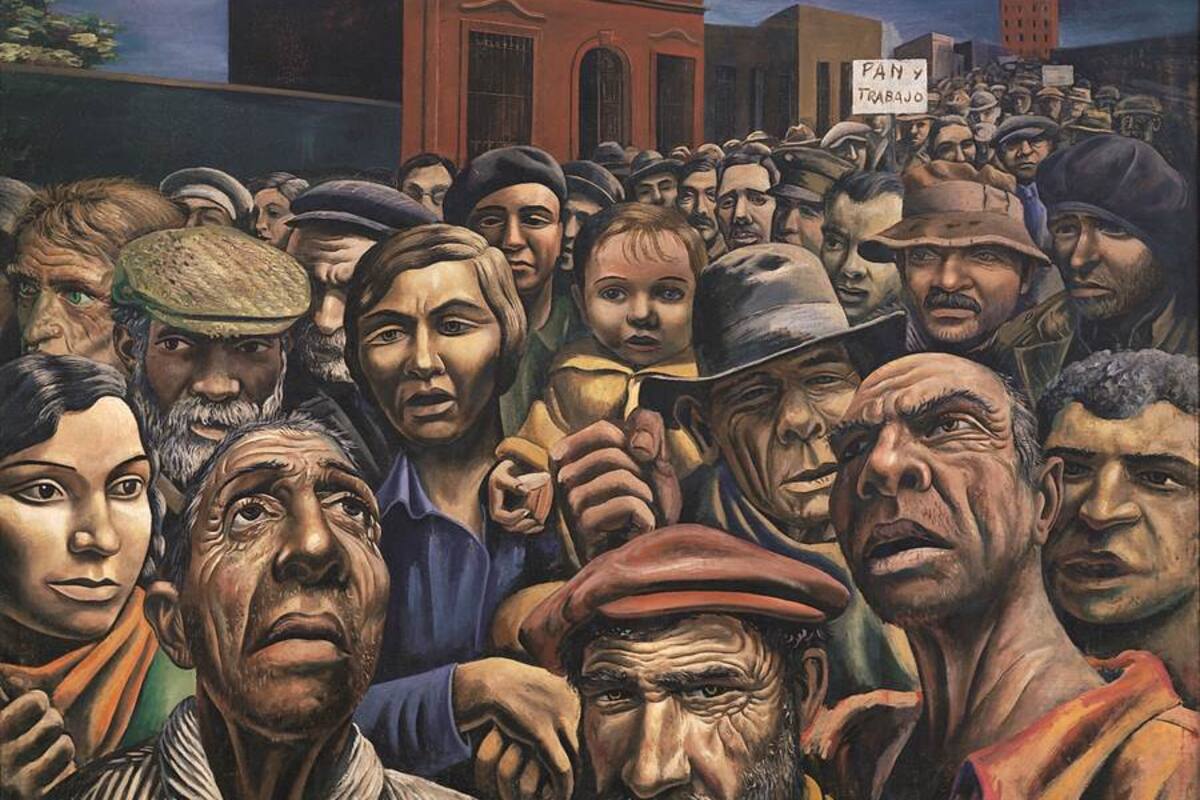 Manifestación, Antonio Berni, 1934