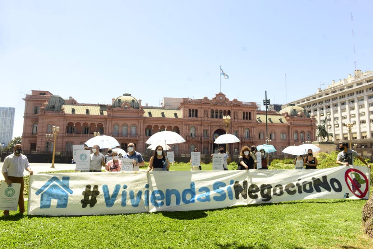 Manifestaciones de Hipotecados UVA