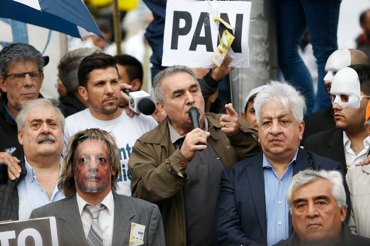 Manifestaciones en el centro porteño contra los tarifazos y el FMI
