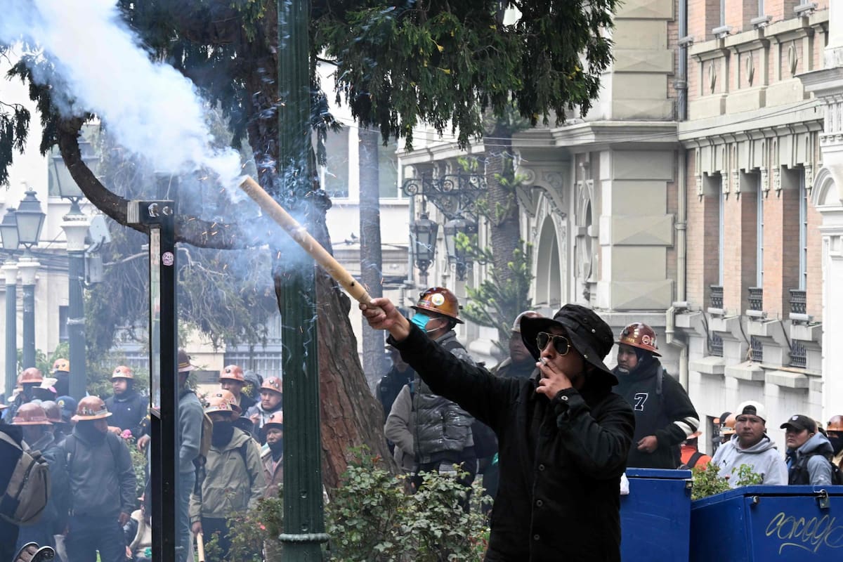 Manifestaciones en La Paz