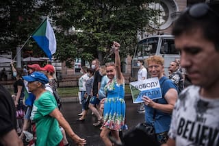 Cómo una crisis del salmón encendió la chispa de las protestas en oriente ruso