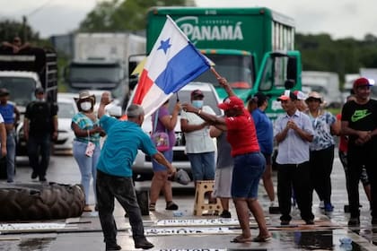 Manifestantes en Panamá reclamaron en julio por el aumento en el costo de la vida
