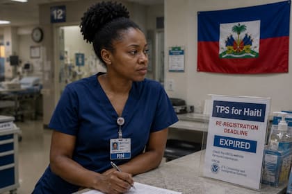 Manifestantes haitianos reclamaron en Estados Unidos la continuidad del TPS tras el fin de la protección migratoria