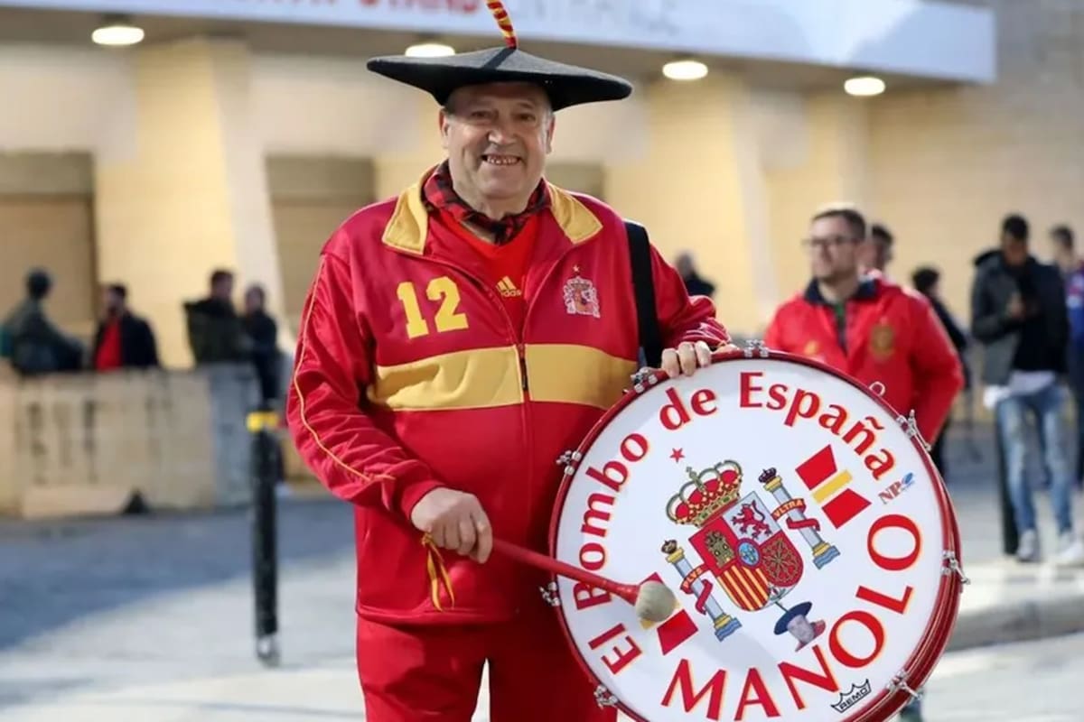 Manolo, el hincha español más famoso