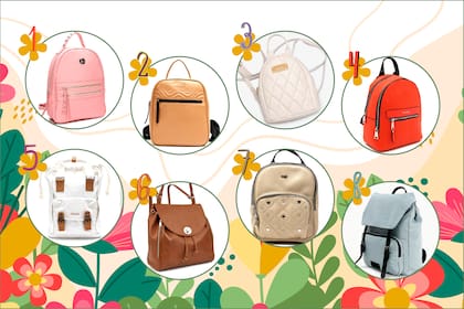 Manos libres y mucho estilo, la propuesta de las mochilas.