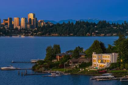 Mansión que puso a la venta un directivo de Amazon en Seattle (Masion Global/Tim Van Asselt/Clarity Northwest)