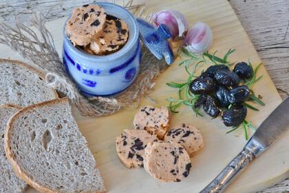 Manteca de aceitunas.