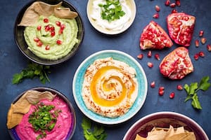 Pates y dips vegetarianos para las mesas festivas