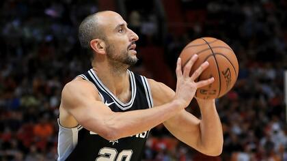 Manu Ginóbili, cerca de disputar su tercer All Star