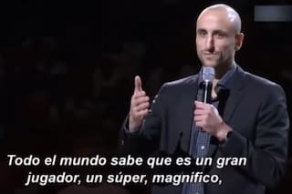 "Manu day": por qué retiran ahora la camiseta y el recuerdo del discurso genial