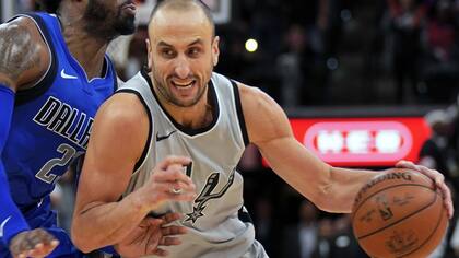 Manu Ginóbili entre al All Star Game