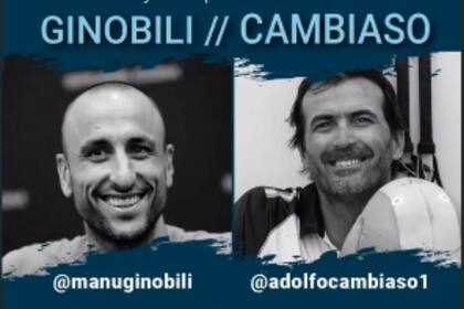 Manu Ginóbili y Adolfito Cambiaso compartieron una charla en Instagram