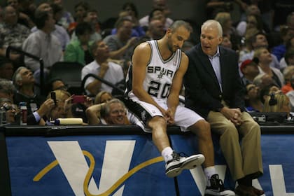 Manu Ginóbili y Gregg Popovich, una sociedad única