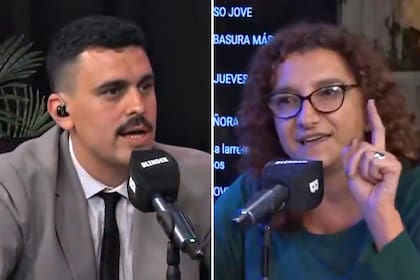 Manu Jove y Vanina Biasi