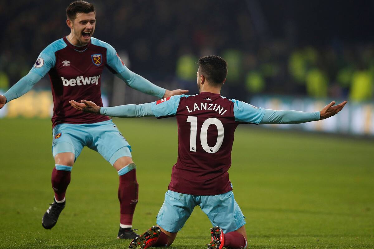 Manu Lanzini festejó por partida doble