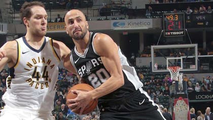 Manu no pudo impedir otra caída de los Spurs