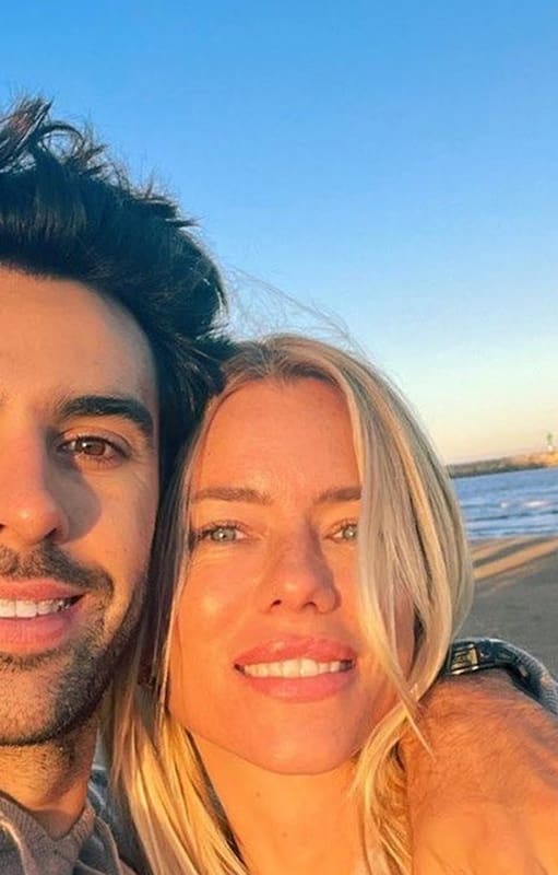 Manu Urcera junto con su novia Nicole Neumann
